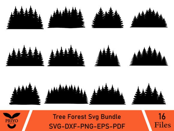 Download Tree Forest Svg Bundle - Premium Resources