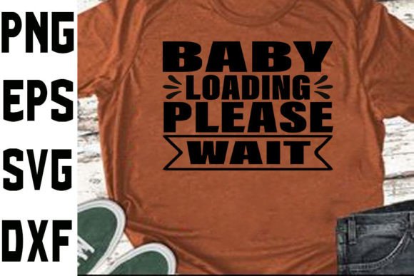 Download Pregnancy Svg Design  Baby Loading Pleas - Premium Bundle