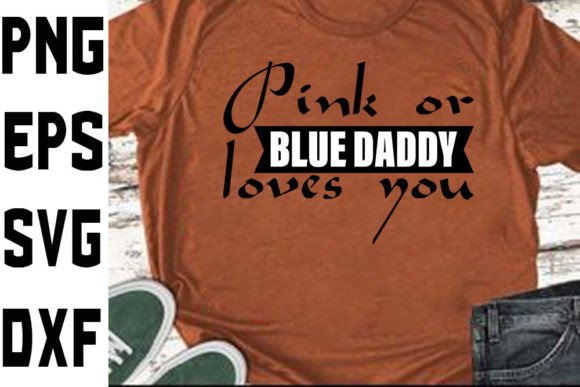 Download Pregnancy Svg Design  Pink or Blue Daddy - Premium Resources