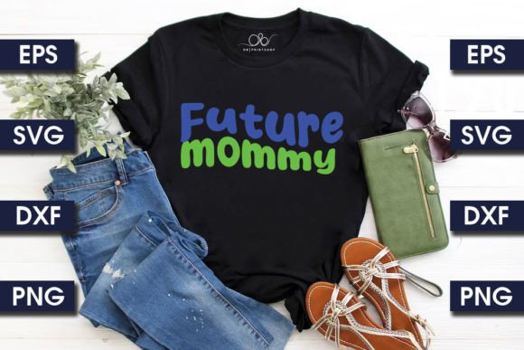 Download Retro Pregnancy  SVG  Design,  Future Mo - Premium Bundle